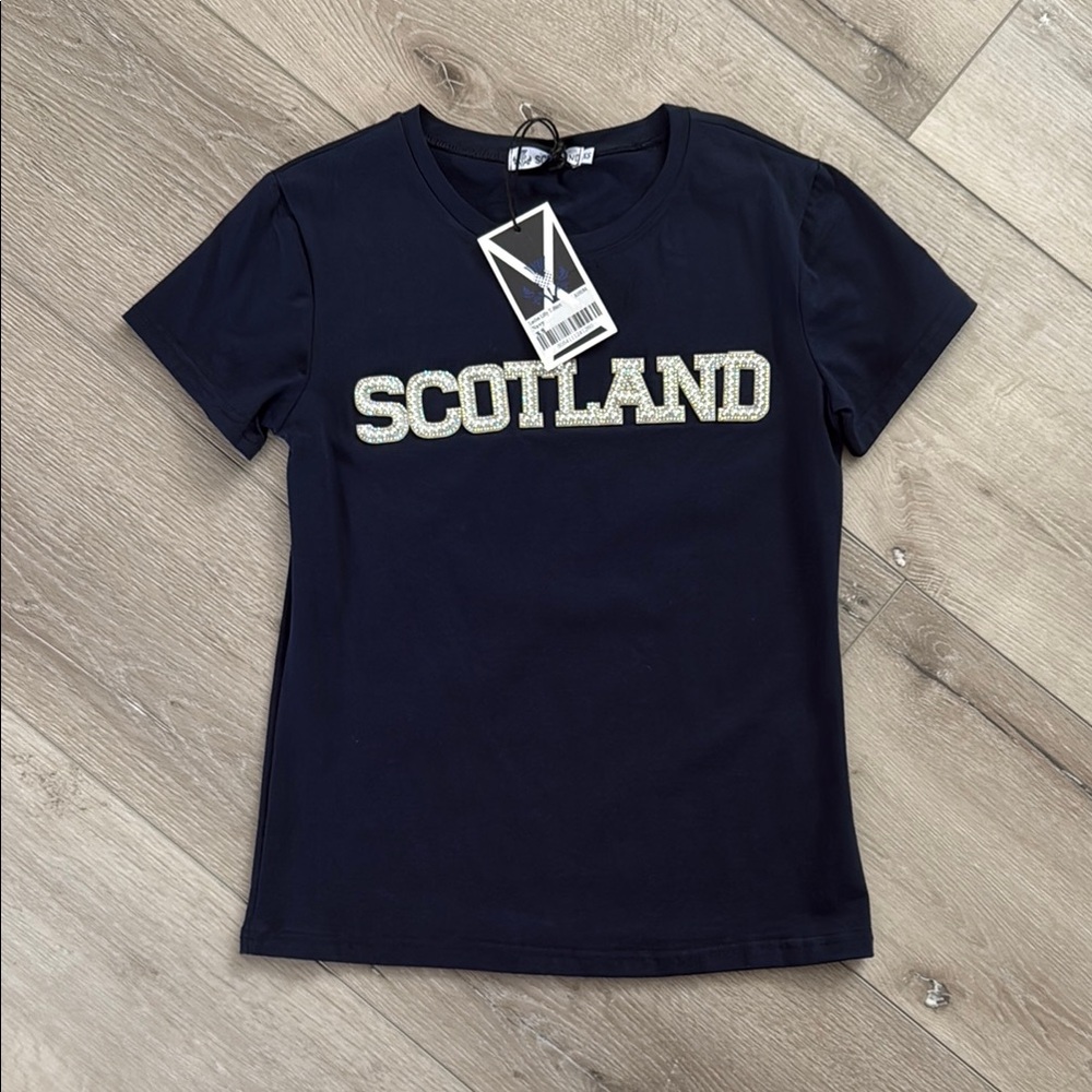 Scotland Blue Short Sleeve Tee Size XS